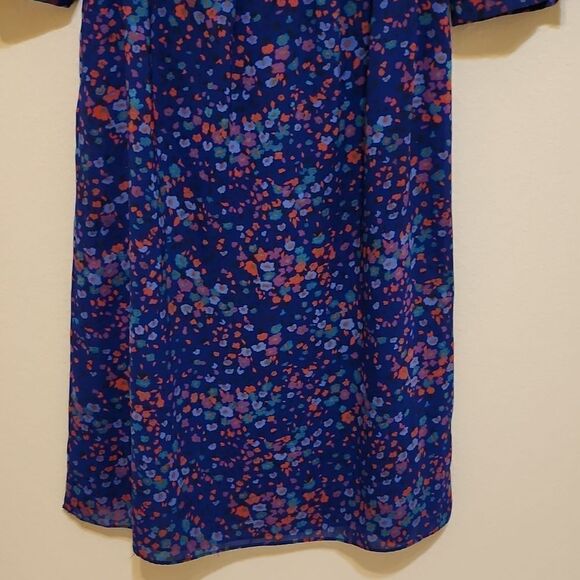 Tabby: 80s vintage floral dresm size 8 - Picture 5 of 10
